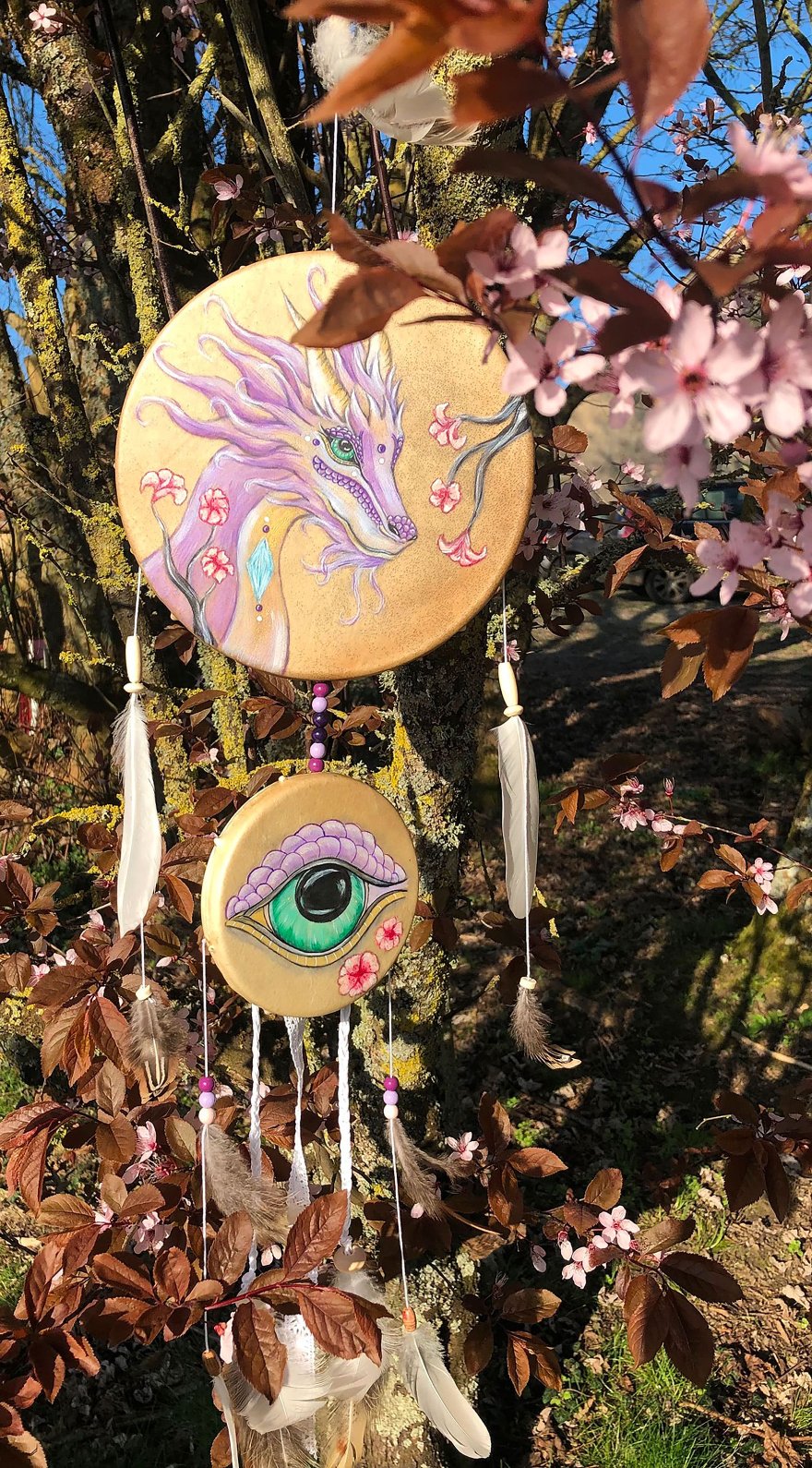 Attrape-rêve Dragonne (attrape-rêve 8)