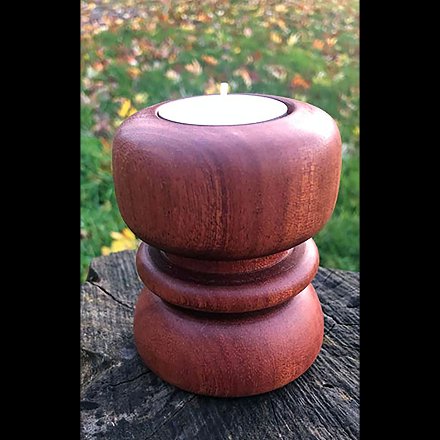 Bougeoir en sipo (bougeoir 1)