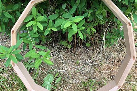 Cadres en bois pour fabrication de tambour