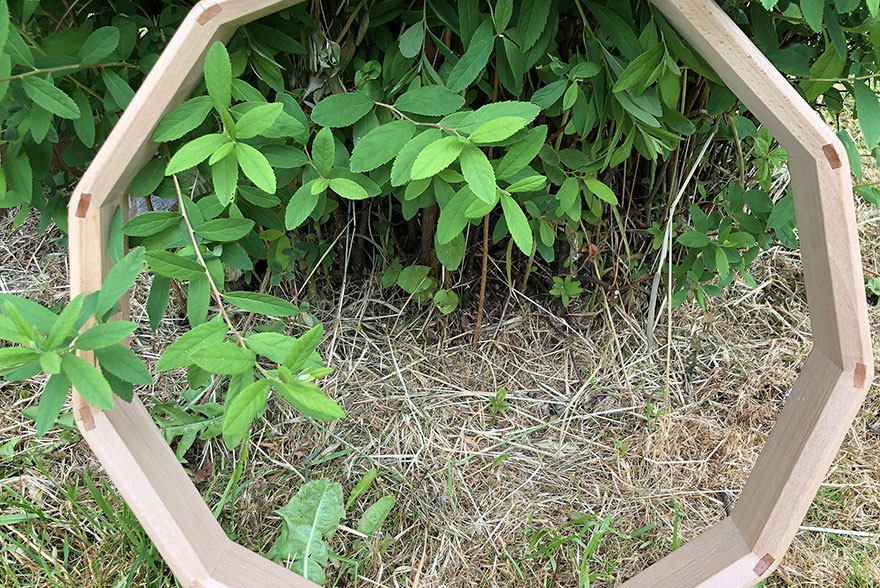 Cadres en bois pour fabrication de tambour