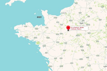 Venir à l'espace "Au coeur des âmes" à Arcisses (Eure-et-Loir)