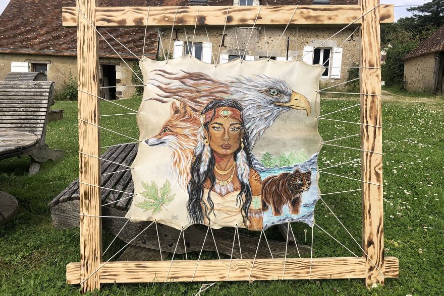 La Femme qui danse avec les Esprits