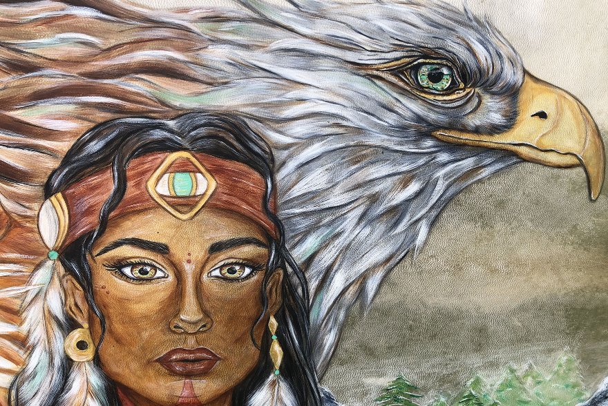 La Femme qui danse avec les Esprits