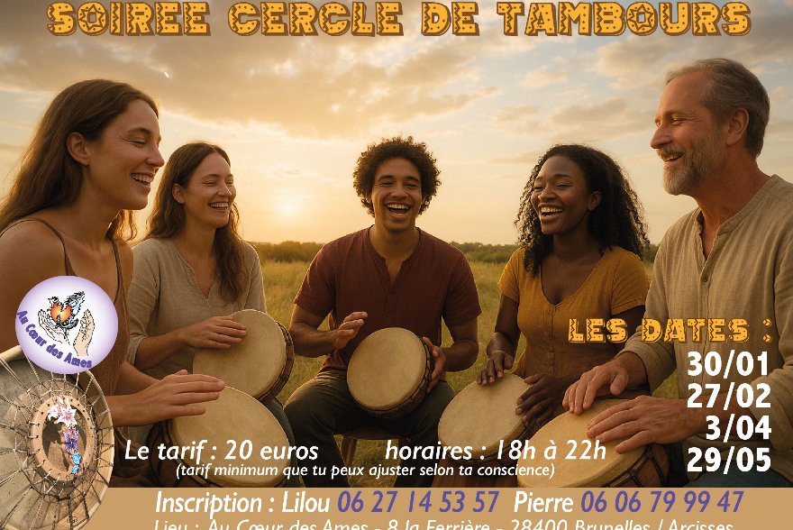 Soirée Cercle de tambour
