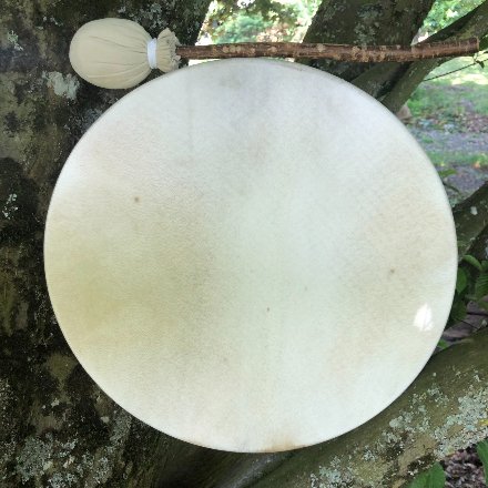 Tambour tissé Feu soleil (tambour 33)