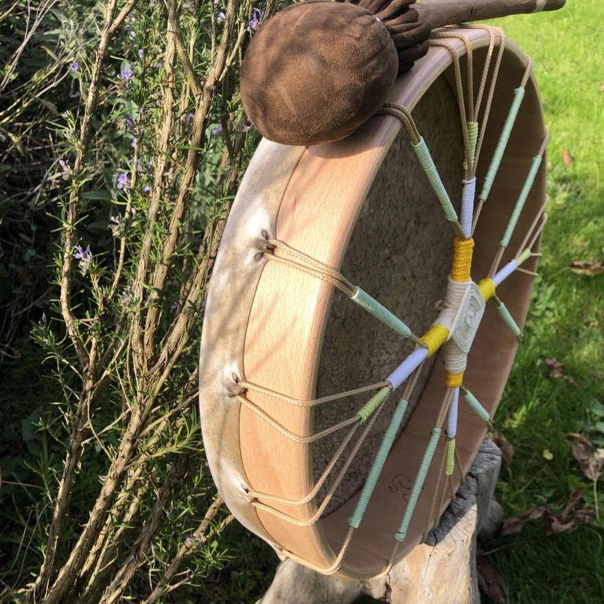 Tambour tissé Gratitude (tambour 48)