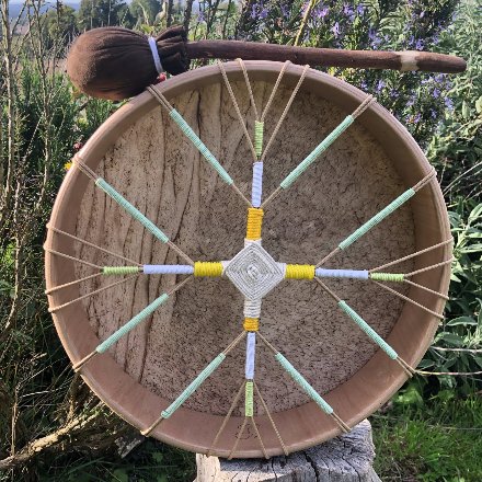 Tambour tissé Gratitude (tambour 48)