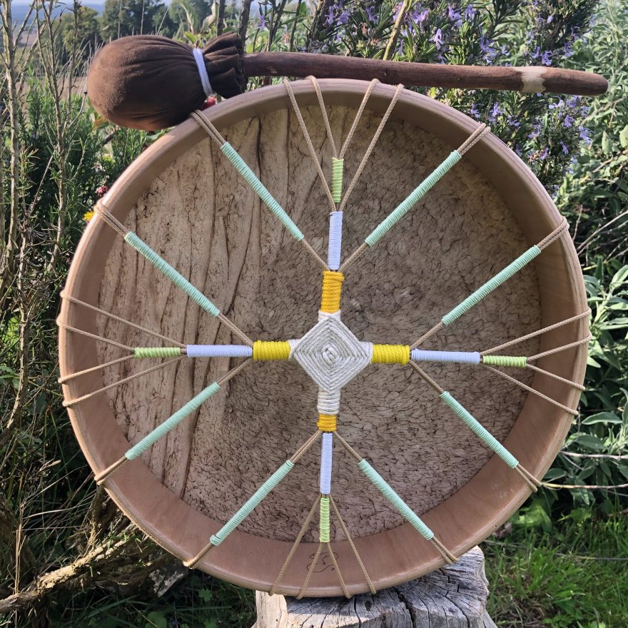 Tambour tissé Gratitude (tambour 48)