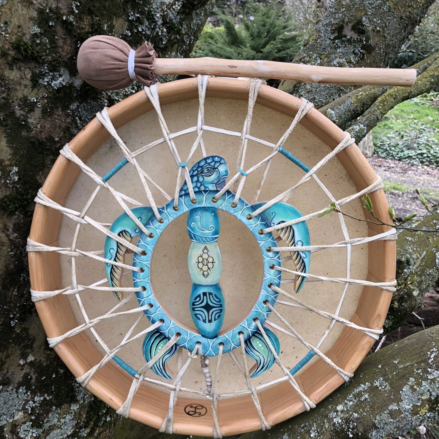 Tambour La sagesse de la tortue (tambour 17)